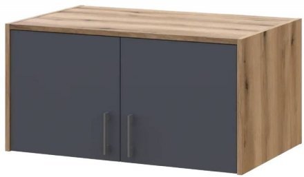 Антресоль Doros Ронді Дуб Артизан/Графіт 2 ДСП 82х52х41 DRS-011606 (80737812) Антресоль Doros Ронді Дуб Артизан/Графіт 2 ДСП 82х52х41 DRS-011606 (80737812)
