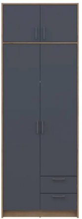 Антресоль Doros Ронді Дуб Артизан/Графіт 2 ДСП 82х52х41 DRS-011606 (80737812) Антресоль Doros Ронді Дуб Артизан/Графіт 2 ДСП 82х52х41 DRS-011606 (80737812)