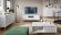 Комод високий Perfect Home Нова / Nova 2-дверний з золотими ніжками K104 Білий (PFH-091233)