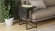 Стіл журнальний приставний Террі Комбо Ferrum-decor 345x662x440 Чорний метал ДСП Сосна Кембра 16 мм (FRD-105138)