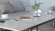 Стіл трансформер журнальний Dandi Small Ferrum-decor 45x120 160)x60 Чорний метал ДСП Бетон 16 мм (FRD-106785)