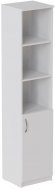 Пенал Анжело Ferrum-decor на 4 полиці з 1 дверима 1900x400x380 ДСП Біле 16 мм (FRD-104911)