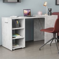 Стіл-тумба трансформер Смарт 1/2 Ferrum-decor 750x1450x600 ДСП Бетон 16 мм (FRD-105080) Стіл-тумба трансформер Смарт 1/2 Ferrum-decor 750x1450x600 ДСП Бетон 16 мм (FRD-105080)