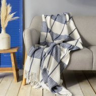 Плед вафельний Carmen lacivert синій 180х220 см євро svt-2000022297974