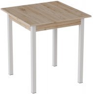 Стіл кухонний Ferrum-decor Дієго 75x90x90 Білий ДСП Сан-Марино 16мм (FRD-105656) Стіл кухонний Ferrum-decor Дієго 75x90x90 Білий ДСП Сан-Марино 16мм (FRD-105656)