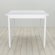 Стіл кухонний Ferrum-decor Агата 75x80x80 Білий ДСП Біле 16мм (FRD-106248)