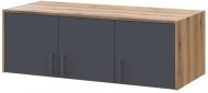 Антресоль Doros Ронді Дуб Артизан/Графіт 3 ДСП 121х52х41 DRS-011605 (80737822) Антресоль Doros Ронді Дуб Артизан/Графіт 3 ДСП 121х52х41 DRS-011605 (80737822)
