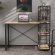 Письмовий стіл Ferrum-decor Серії Конект з етажеркою 75x120x60 чорний ДСП Дуб Артизан 16мм (FRD-104221)