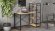 Письмовий стіл Ferrum-decor Серії Конект з етажеркою 75x120x60 чорний ДСП Дуб Артизан 16мм (FRD-104221)