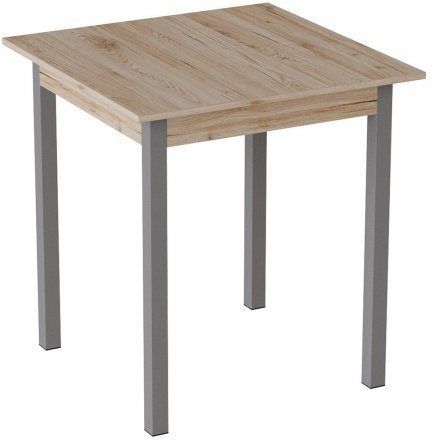 Стіл кухонний Ferrum-decor Дієго 75x90x90 Сірий ДСП Сан-Марино 16мм (FRD-105657) Стіл кухонний Ferrum-decor Дієго 75x90x90 Сірий ДСП Сан-Марино 16мм (FRD-105657)