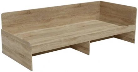 Односпальне ліжко з ящиками Еверест Соната-800 80х190 см Дуб сонома (DTM-071108)