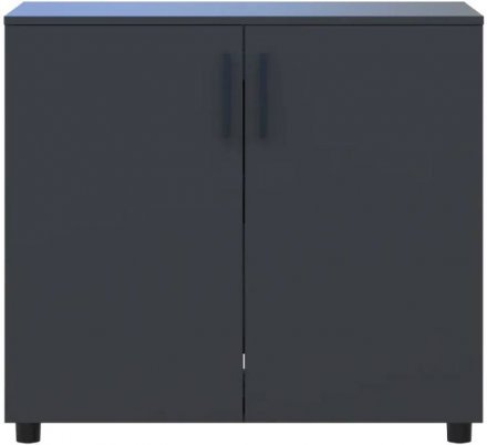 Комод Doros Торн Антрацит 2 ДСП 90х51.6х80 (DRS-012086) Комод Doros Торн Антрацит 2 ДСП 90х51.6х80 (DRS-012086)