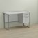 Письмовий стіл Ferrum-decor Гаррі 75x120x70 сірий ДСП Біле 16мм (FRD-101471)