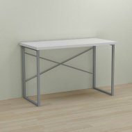 Письмовий стіл Ferrum-decor Дейв 76x100x70 сірий ДСП Біле 32мм (FRD-102393)