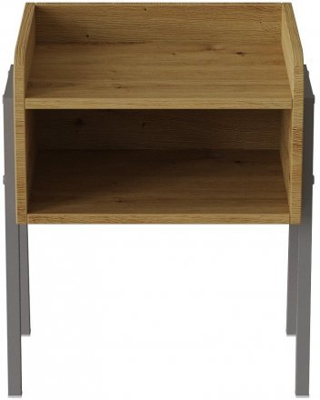 Тумба модульна Ferrum-decor Джузі 540x450x320 метал Сірий ДСП Дуб Дуб Артизан 16 мм (FRD-102987) Тумба модульна Ferrum-decor Джузі 540x450x320 метал Сірий ДСП Дуб Дуб Артизан 16 мм (FRD-102987)