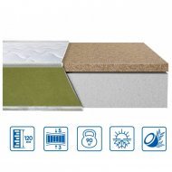 Матрас безпружинний Teen Cocos 80х160х12 см Матрас безпружинний Teen Cocos 80х160х12 см