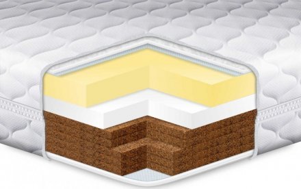 Матрац дитячий Kiddy Mega Memory-Cocos 80х160х12 см Матрац дитячий Kiddy Mega Memory-Cocos 80х160х12 см