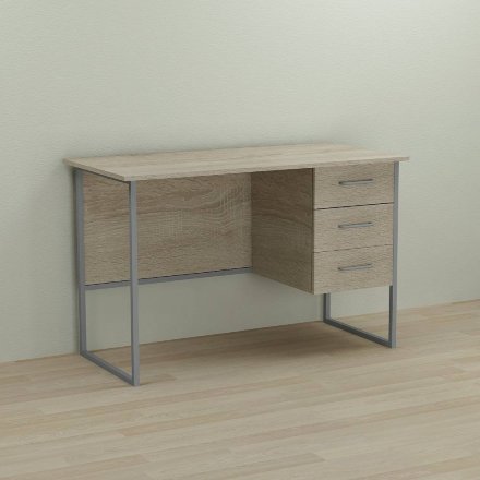 Письмовий стіл Ferrum-decor Гаррі 75x120x70 сірий ДСП Дуб Сонома 16мм (FRD-101472) Письмовий стіл Ferrum-decor Гаррі 75x120x70 сірий ДСП Дуб Сонома 16мм (FRD-101472)
