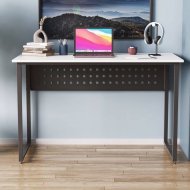 Письмовий стіл Ferrum-decor Майк 75x100x70 чорний ДСП Біле 16мм (FRD-103877) Письмовий стіл Ferrum-decor Майк 75x100x70 чорний ДСП Біле 16мм (FRD-103877)