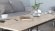 Стіл трансформер журнальний Dandi Small Ferrum-decor 45x120 160)x60 Чорний метал ДСП Дуб Сан-Марино 16 мм (FRD-106790)
