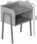 Тумба модульна Ferrum-decor Джузі 540x450x320 метал Сірий ДСП Бетон16 мм (FRD-102988)