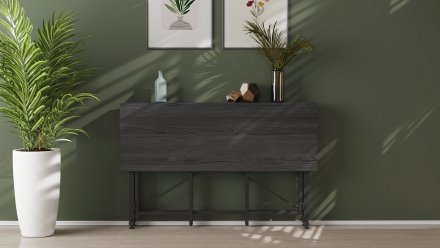 Стіл-книга трансформер Оріон 3 Ferrum-decor 750x1150x880 Чорний метал ДСП Сосна Кембра 16 мм (FRD-105083) Стіл-книга трансформер Оріон 3 Ferrum-decor 750x1150x880 Чорний метал ДСП Сосна Кембра 16 мм (FRD-105083)