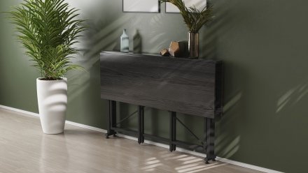 Стіл-книга трансформер Оріон 3 Ferrum-decor 750x1150x880 Чорний метал ДСП Сосна Кембра 16 мм (FRD-105083) Стіл-книга трансформер Оріон 3 Ferrum-decor 750x1150x880 Чорний метал ДСП Сосна Кембра 16 мм (FRD-105083)