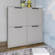 Тумба чотирьохдверна LION Краш 82x43x86 см Кашемір (LION-041762) Тумба чотирьохдверна LION Краш 82x43x86 см Кашемір (LION-041762)