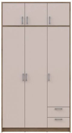 Антресоль Doros Ронді Дуб Артизан/Кашемір 3 ДСП 121х52х41 DRS-011602 (80737823) Антресоль Doros Ронді Дуб Артизан/Кашемір 3 ДСП 121х52х41 DRS-011602 (80737823)