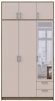 Антресоль Doros Ронді Дуб Артизан/Кашемір 3 ДСП 121х52х41 DRS-011602 (80737823)