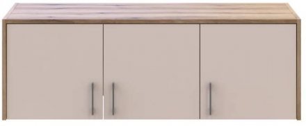 Антресоль Doros Ронді Дуб Артизан/Кашемір 3 ДСП 121х52х41 DRS-011602 (80737823) Антресоль Doros Ронді Дуб Артизан/Кашемір 3 ДСП 121х52х41 DRS-011602 (80737823)
