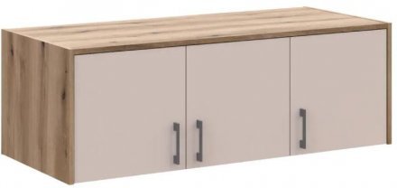 Антресоль Doros Ронді Дуб Артизан/Кашемір 3 ДСП 121х52х41 DRS-011602 (80737823) Антресоль Doros Ронді Дуб Артизан/Кашемір 3 ДСП 121х52х41 DRS-011602 (80737823)