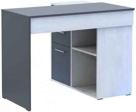 Офісний стіл Doros T8 Білий/Графіт 100х83х75 (DRS-011891) Офісний стіл Doros T8 Білий/Графіт 100х83х75 (DRS-011891)