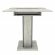 Стіл розсувний Неман ДЕН Дуб крафт білий/Графіт (NEM-121059)