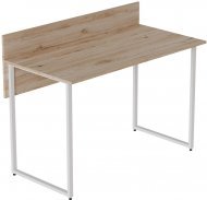 Комп'ютерний стіл Ferrum-decor Скай 75x100x70 білий ДСП Дуб Сан-Марино 32мм (FRD-101099) Комп'ютерний стіл Ferrum-decor Скай 75x100x70 білий ДСП Дуб Сан-Марино 32мм (FRD-101099)