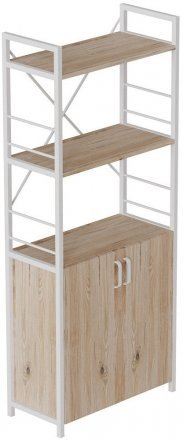 Етажерка 3/60 Ferrum-decor Серії Конект із тумбою 144x60x28 Білий ДСП Сан-Марино (FRD-104450) Етажерка 3/60 Ferrum-decor Серії Конект із тумбою 144x60x28 Білий ДСП Сан-Марино (FRD-104450)