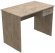 Стіл комп'ютерний Бад Ferrum-decor 750x1000x600 ДСП Дуб Сан-Марино 16 мм (FRD-104747)