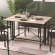 Стіл-книжка трансформер Оріон 3 Ferrum-decor 750x1150x880 Чорний метал ДСП Дуб Сонома 16 мм (FRD-105084)