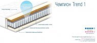 Матрац пружинний Чемпіон Trend 1 160х180х21 см