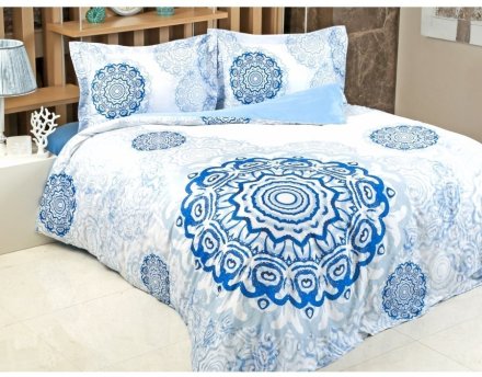 Постільна білизна Saten Digital Tile євро 200х220 см Постільна білизна Saten Digital Tile євро 200х220 см