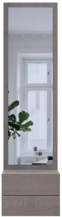 Підвісна тумба з дзеркалом Doros Сола Канноло/Кашемір 45х40х168.6 (DRS-011895) Підвісна тумба з дзеркалом Doros Сола Канноло/Кашемір 45х40х168.6 (DRS-011895)
