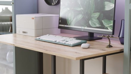 Комп'ютерний стіл Ferrum-decor Гаррі 75x120x70 сірий ДСП Сосна Кембра 16мм (FRD-101475)