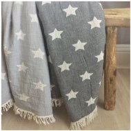 Плед-накидка Wool Star Throw Grey сірий 135х170 см svt-2000022275774 Плед-накидка Wool Star Throw Grey сірий 135х170 см svt-2000022275774