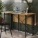 Стіл-книга трансформер Оріон 3 Ferrum-decor 750x1150x880 Чорний метал ДСП Дуб Артизан 16 мм (FRD-105086)