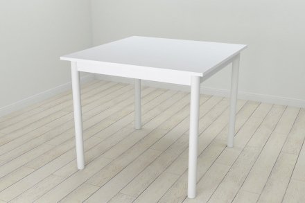 Стіл кухонний Ferrum-decor Агата 75x90x90 Білий ДСП Біле 16мм (FRD-106257) Стіл кухонний Ferrum-decor Агата 75x90x90 Білий ДСП Біле 16мм (FRD-106257)