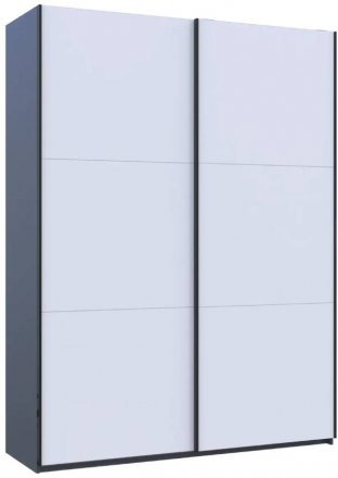 Шафа-купе Doros G-Caiser Графіт/Білий 2 ДСП / 3 частини 180х60х240 DRS-011729 (44900262)