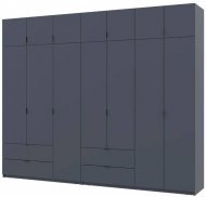 Шафа для одягу Doros Лукас Графіт 3+4 ДСП 295х50х240 DRS-011697 (42005125)