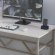 Письмовий стіл Ferrum-decor Раян 75x120x60 сірий ДСП Біле 16мм (FRD-101601)