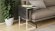 Стіл журнальний приставний Террі Комбо Ferrum-decor 345x662x440 Білий метал ДСП Сосна Кембра 16 мм (FRD-105145)