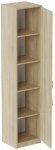 Пенал Анжело Ferrum-decor на 5 полиць із 2 дверима 1900x400x380 ДСП Дуб Сонома 16 мм (FRD-104920)